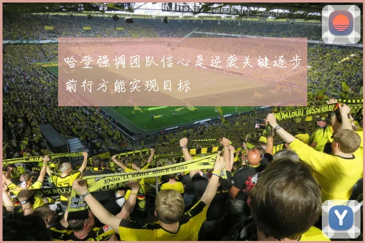 哈登强调团队信心是逆袭关键逐步前行方能实现目标
